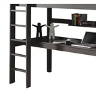 Baby Furniture Bunk Bed Desk And Ladder NO.1485 High Sleeper Wood 200*90 Cm 25--30 Days Eco-friendly Teenager OEM/ODM