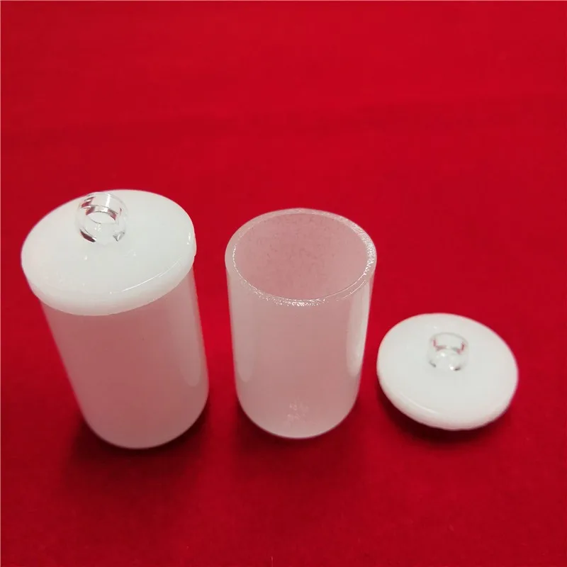 Tall Form Heat Resistance Customize Transparent Silica Quartz Crucible