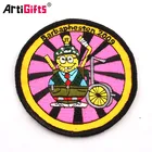 Embroidered Embroidery Clothes Embroidery Design Logos Custom Design Stick-On Embroidered Patches Your Own College Logo Embroidery Patch Logo No Minimum For Clothes
