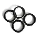 300 Ring Rubber Ring 300 Degree Hot Oil Resistant 6375 Grade Ffkm Kalrez Rubber O Ring