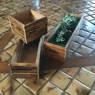 Wood Wood Planter Box Wood Wood Planter Decorative Box Houseplant Box