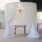 Round Wedding Canopy Backdrop Modern Wedding Mandap Decoration