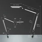 Clamp Lamp Study Study Desk Lamp Clamp Lamp Flexible Night Study Led Desk Lamp Reading Lamp