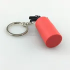 Keychain Pvc Keychain High Quality Custom Logo Soft PVC 3D Fire Extinguisher Keychain