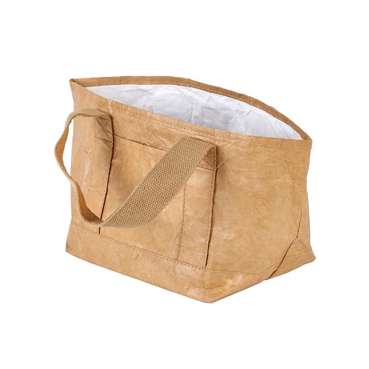 ISO BSCI Factory Professional Customized Washable Paper Bag Untearable Waterproof Tyvek Tote Bag details