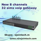 Sims Sim 32 Sim Box 8 Port 32 Sims Wireless Gsm Voip Gateway Price Goip ACOM508SG-32 Sim Box