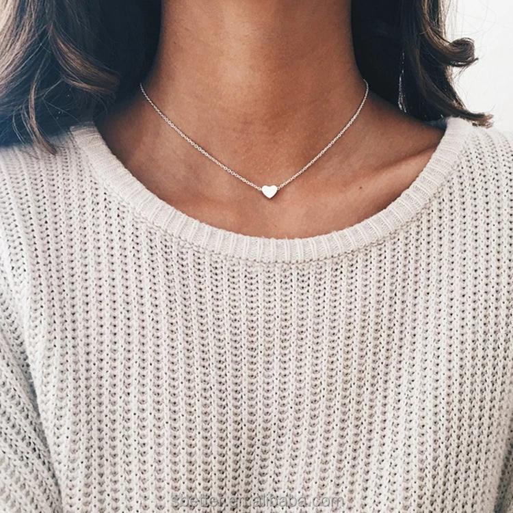 tiny heart choker