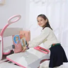 Children Furniture Study Table Chair Kids Children Furniture Height Adjustable Ergonomic Kids Study Table Chair