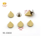 Studs Fashion Cute Classic Or Custom Studs And Spikes Wholesale Silver Color Studs And Spikes For Clothing