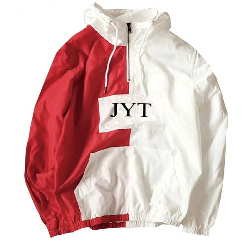 waterproof half zip pullover