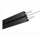 Flat 2 Core Cable 2 Ftth Flat Drop Cable Flat Type Single Mode SM G652D 2 Core FTTH Drop Cable With FRP
