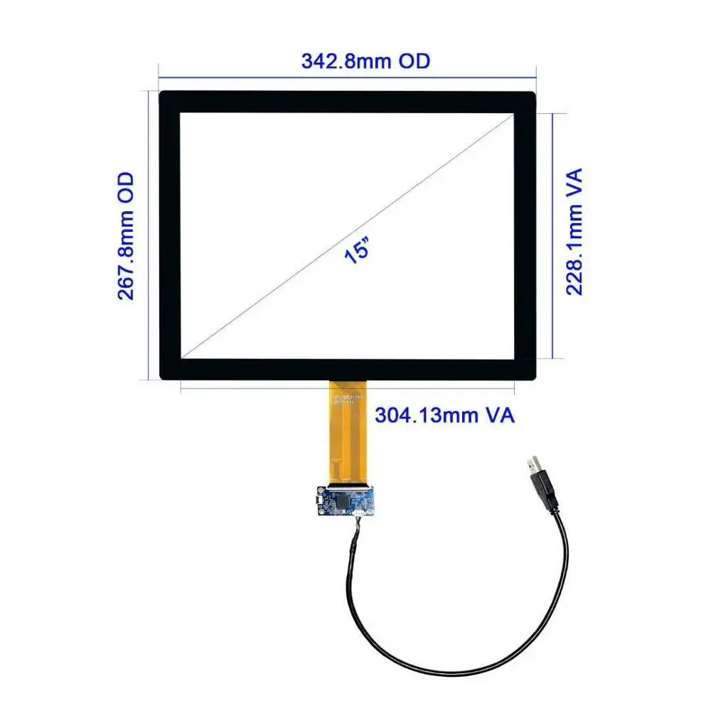 15 monitor dimensions