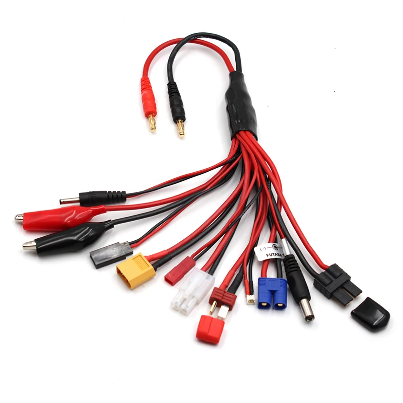 Multi RC Lipo Battery Charger Plug Charging Cable Lead  JST DEANS TAMIYA B6, 