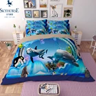 Bedding Newsty Reactive Printed Duvet Cover Cartoon Bedding Set For Kids