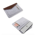 Laptop Bag 2021 New Design 15.6 Inch Women Leather Felt Laptop Bag For Sale