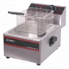 Fryer Single Tank 5.5L Stainless Steel Deep Fryer