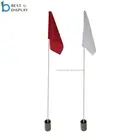Mini Custom Mini Nylon Golf Stick Flags For Golf Competition