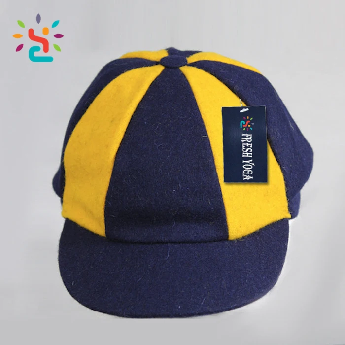 yellow cricket cap