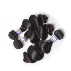 wholesale 10A blue braiding rubberband hair,best price 3 bundles of brazilian hair,microring hair extension