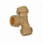 Brass Fittings Fittings Brass Fitting Tee Brass Compression Fittings Plumbing High Quality Fittings
