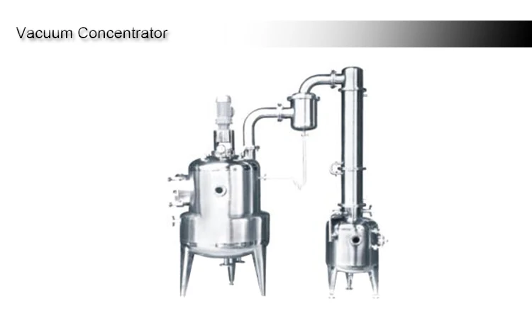 product factory food flavoring concentrate vaporizer vacuum evaporator milk concentration system with great price-6