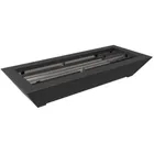 Black Fire Garden Popular Black Linear Gas Fire Pit Burner Pan