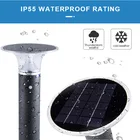 Monocrystalline Silicon Low Voltage Die Cut Aluminum With Black Finish Led Bollard Solar Light