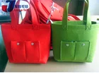 Cheap Handbag Plastic Cheap Wool Handbag Style Felt Tote Bag For Wholesales Handbag Set