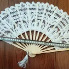Wedding Gift Wedding White Wedding Hand Fan Vintage Wedding Gift White Hand Lace Fan Wholesale