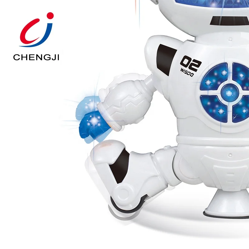 New product  multifunction intelligent musical battery children's toy robot