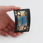 Poker Black Poker Poker Cards Wholesale Cheap Quality Playing Cards Poker Waterproof Black Playing Cards