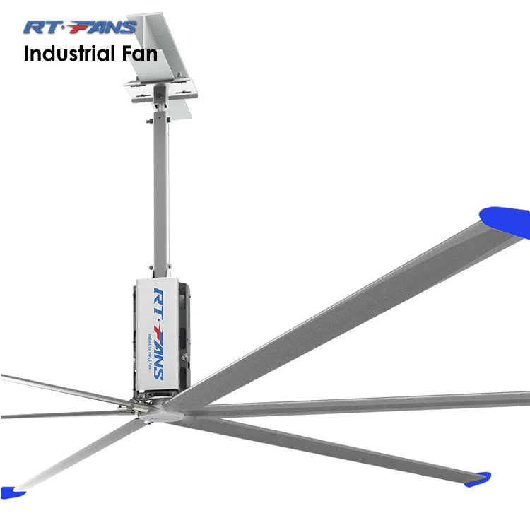 Rtfans Ft Industrial Ceiling Fan Big Ass Fan For Factory And