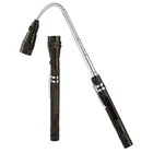 Tool Flashlight 2 In 1 Aluminium 3 LED Torch Light Magnetic Pick Up Tool Flashlight