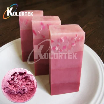 Kolortek OEM/ODM multi color soap color dyes natural mica powder handmade soap making pigment