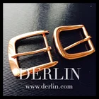 Shiny Polished Luxury Quality Rose Gold Polished Belt Metal Pin Buckle STANDARD 100 By OEKO-TEX