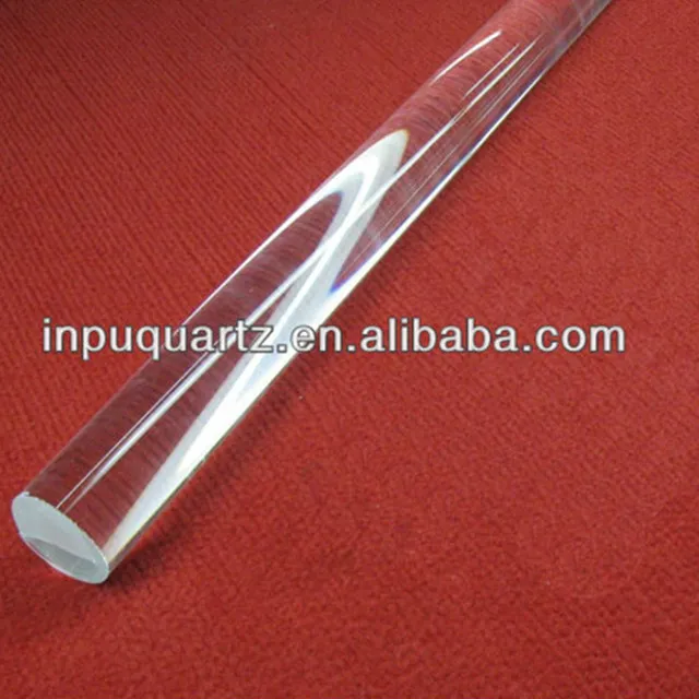 large diameter fused silica quartz glass rod