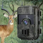 Time Camera Hunting Wildlife Trail Photo Trap Mini Hunting Camera 3MP 1080P Waterproof Video Recorder Cameras For Security Farm Fast Trigger Time