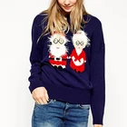 New Design Ugly Santa Funny Sweater for Women Wholesaler
