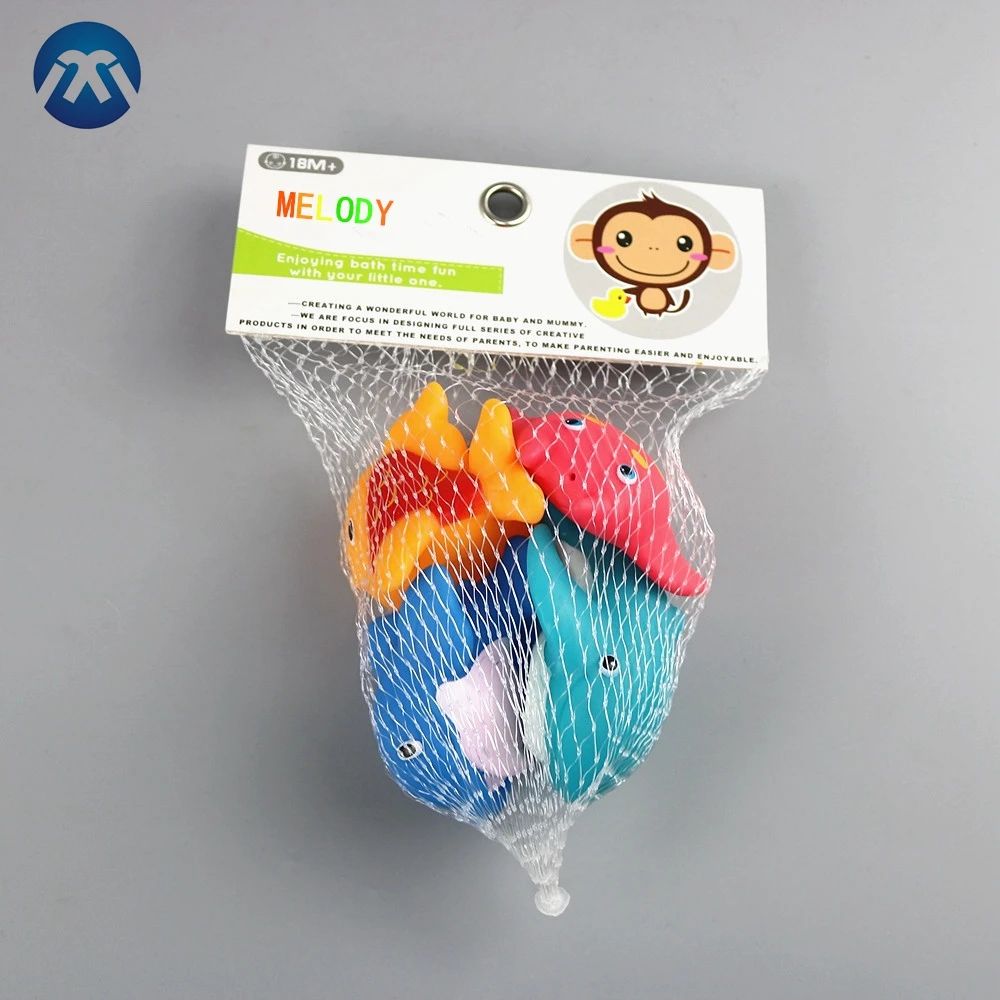 Wholesale Floating Baby Squirt Toys Lovely Animal Plastic Octopus Water Play Baby Bath Toys