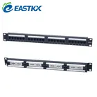 Port 24 48 Cat6 Patch Panel 24 Port Amp RJ45 Cat6 1U Patch Panel 24 Port