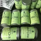 Green Tea Green Strawberry Flavor Matcha Green Tea Powder