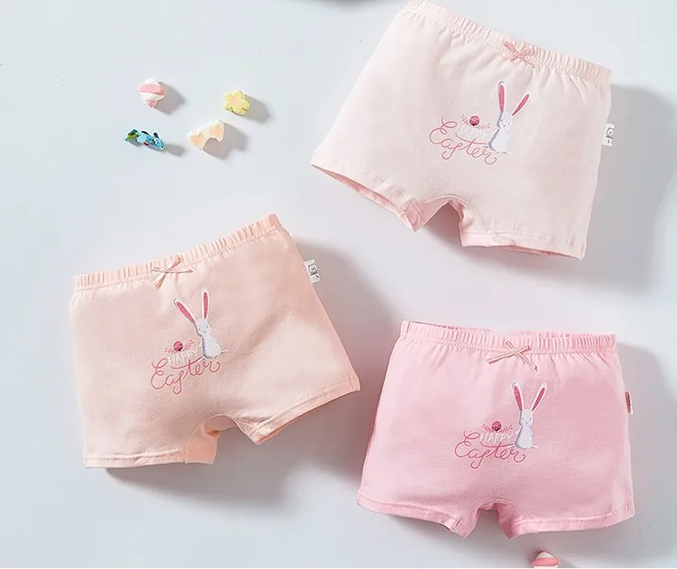 manufacturer CYFOREVER high quality hot sale 100% cotton baby kids thong underwear