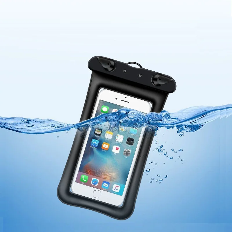 Underwater Cell Phone Pouch Waterproof Dry Bag Case Floating Universal Type 