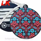 Round Luggage Tag Tag Personalized Luggage Tags Custom Personalized Eco Friendly Round Travel Pvc Luggage Tag