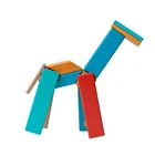 Toy Wooden Toy Manufacturer New Toy Beech Wood Magic Magnet Building Blocks For Kids