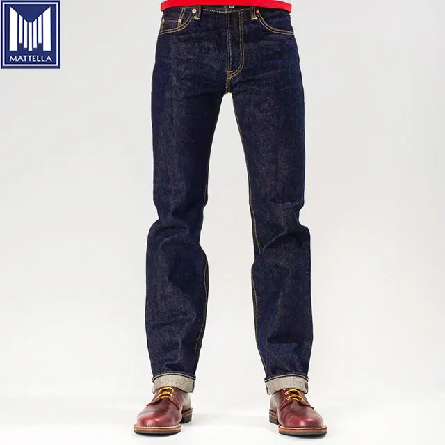 Raw Selvedge Denim Mens Jeans 