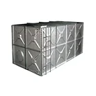 Tank Elevated Pressed Steel Sectional Panel Water Tank