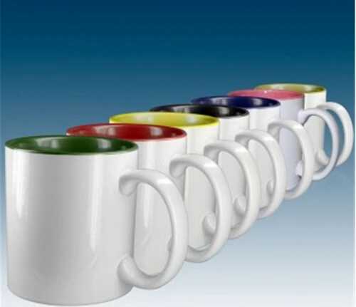 ceramic cup wholesale for sublimation coffee or tea mug OEM color ceramic mug