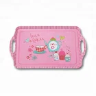 Plastic Food Tray Trays Plastic Restaurant Tableware Retangular Printed Plastic Food Tray