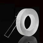 Pu Tape PU Gel Nano Grip Tape Double Sided Transparent Tape 2mm X 1inch X 16.5ft